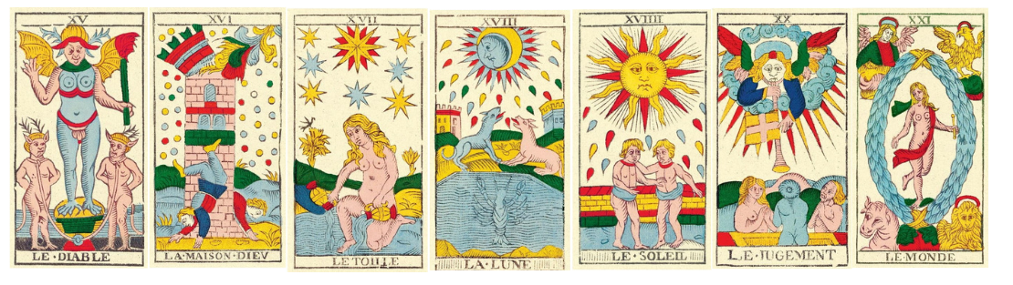 Arcani Maggiori dal Diavolo al Mondo — Via Mentale e Spirituale