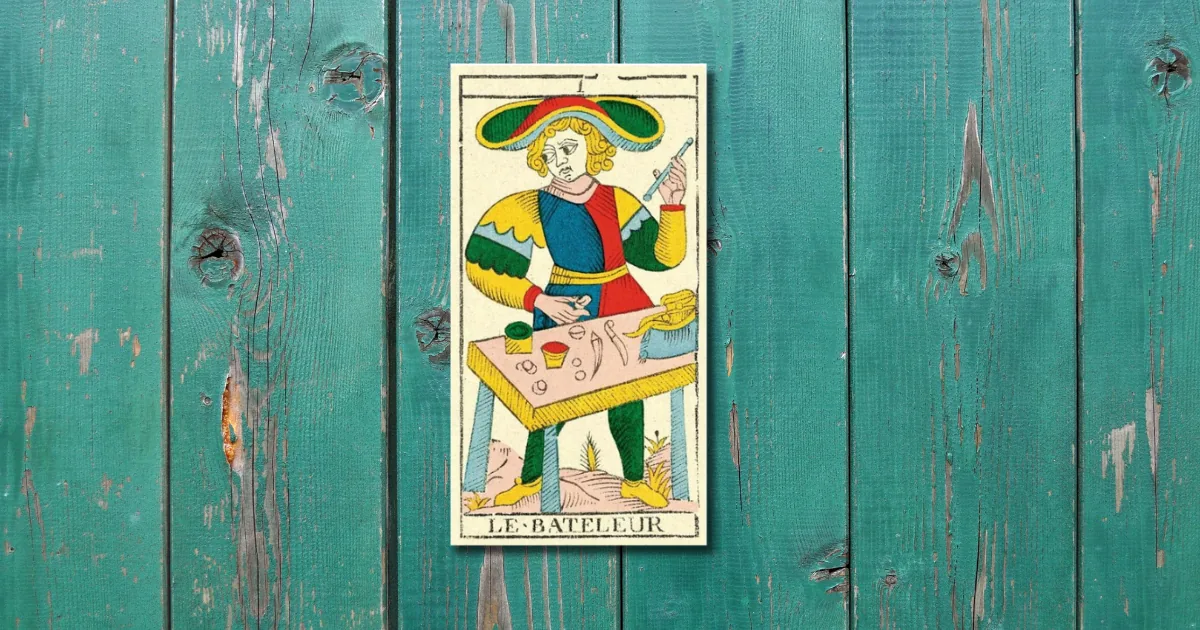 Il Bagatto — Arcano I del Tarot de Marseille