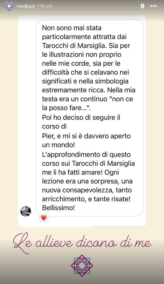 Feedback Corso Marsiglia