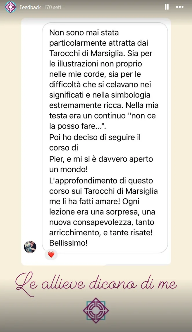 Feedback Corso Marsiglia