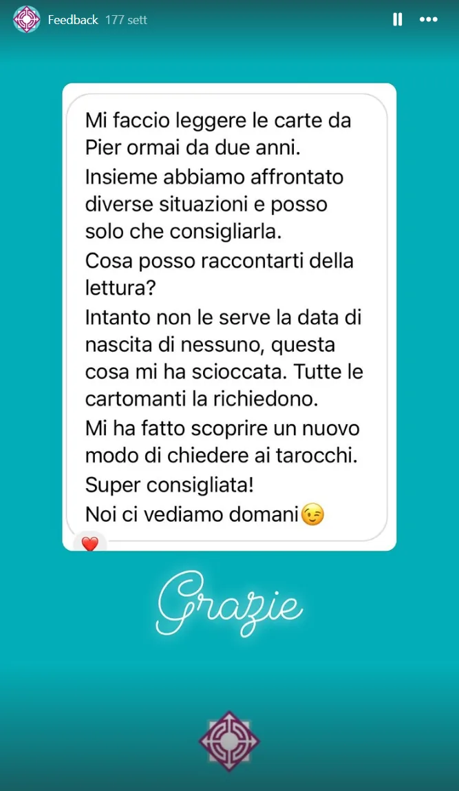 Feedback due anni