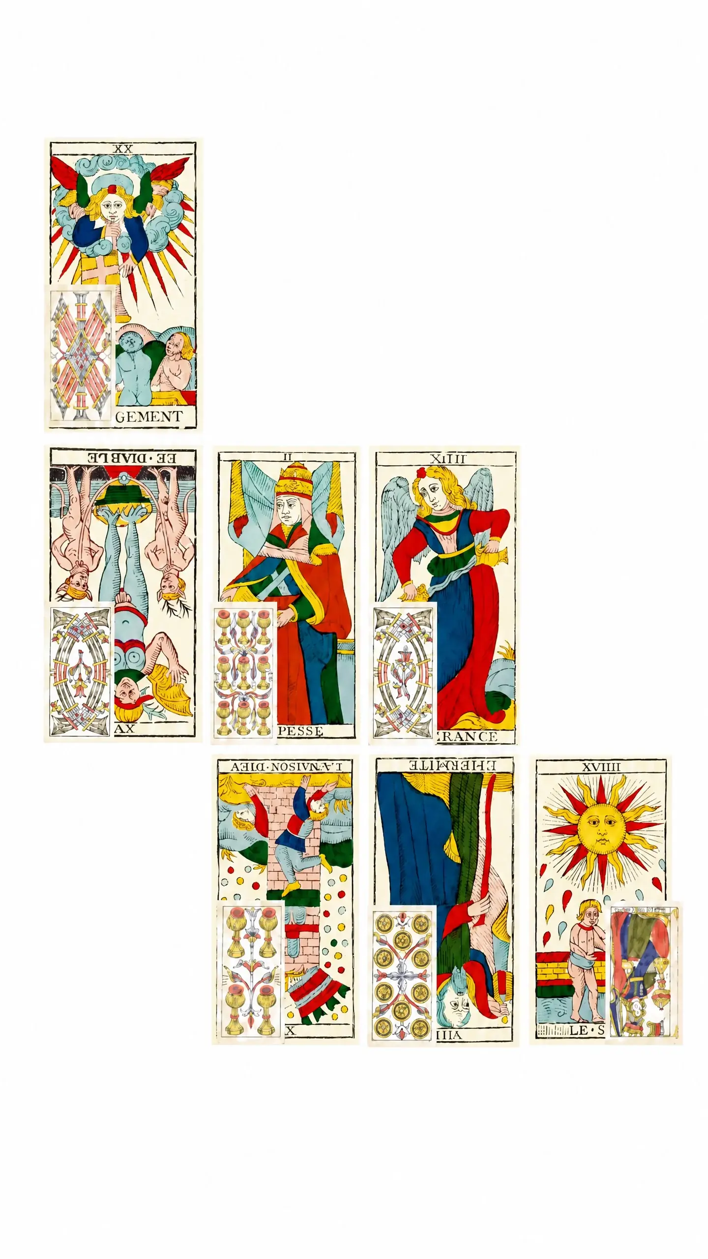 Stesura Mandala con Tarocchi di Marsiglia